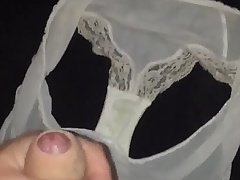 Wanking abstain from wifes panties